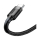 BASEUS Kabel USB - USB-C Cafule 3A 1m szaro - czarny CATKLF-BG1 - 1266439 - zdjęcie 4